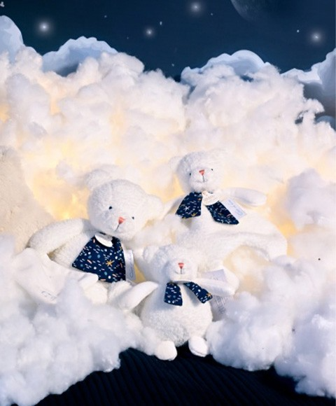 Ursulet textil Doudou® CLAIR DE LUNE, 26 cm [8]