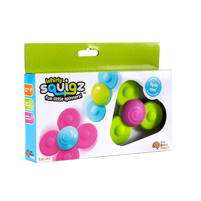 Whirly Squigz ,   Set 3 moristi senzoriale cu ventuza [1]
