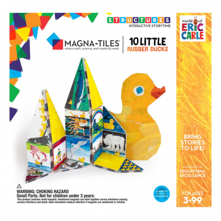 Jocuri magnetice - 10 ratuste de cauciuc - Eric Carle