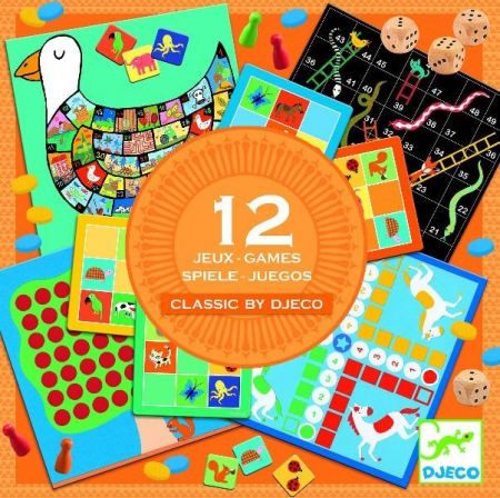 Jocuri de familie - Colecție 12 jocuri clasice de familie