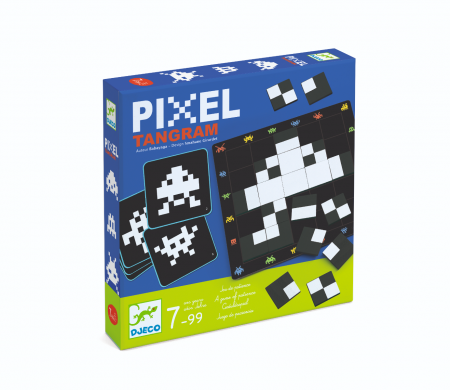 5-7 ani - Pixel Tangram - Joc de logica