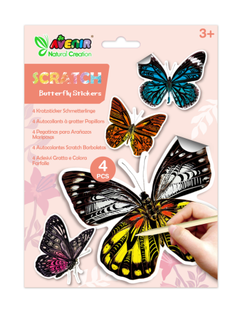 Noutati - Abtibilduri razuibile - Fluturi, colectia Creatii Naturale