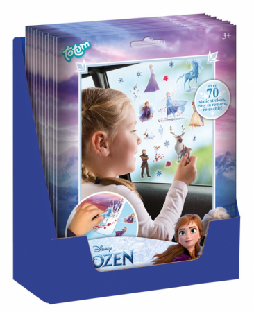 Jocuri creative - Abtibilduri repozitionabile Disney Frozen Totum