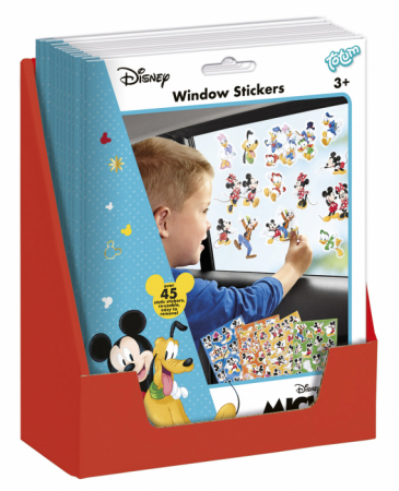Jocuri creative - Abtibilduri repozitionabile Mickey si prietenii