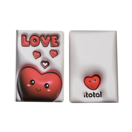 Noutati - Agenda 3D, design inima, A5, 96 pagini, iTotal