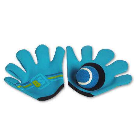 Jocuri educative - Arunca si prinde mingea cu manusi, BS Toys