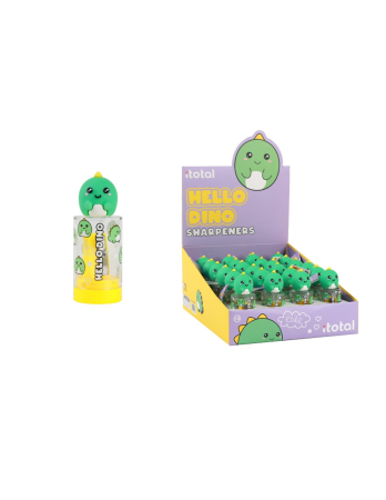Noutati - Ascutitoare cu rezervor din plastic, design dinozaur