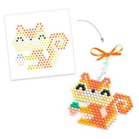 Atelier creativ cu margele Animalute norocoase, Djeco [2]