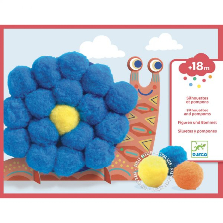 Noutati - Atelier creativ Djeco, Animale moi si pufoase