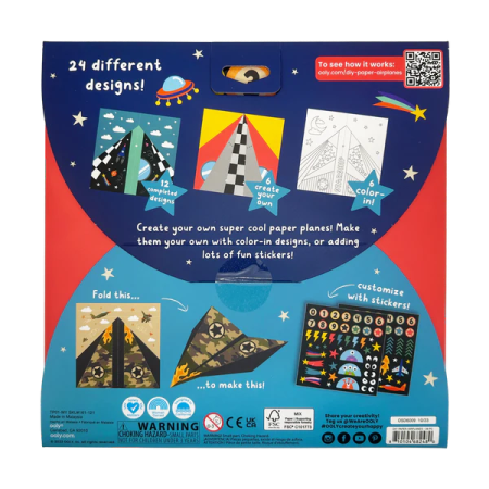 Avioane de hartie - 24 modele, set creativ DIY [1]