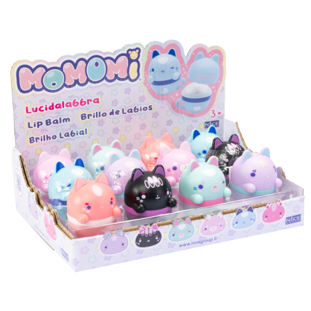 Balsam de buze Momomi – balsam parfumat pentru copii, în formă de pisicuță kawaii [2]