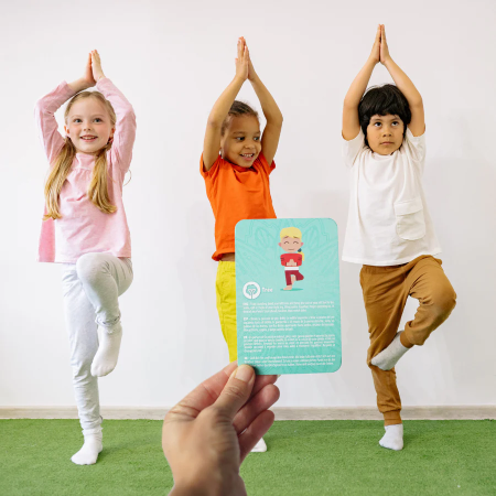 Carduri Yoga pentru copii [1]