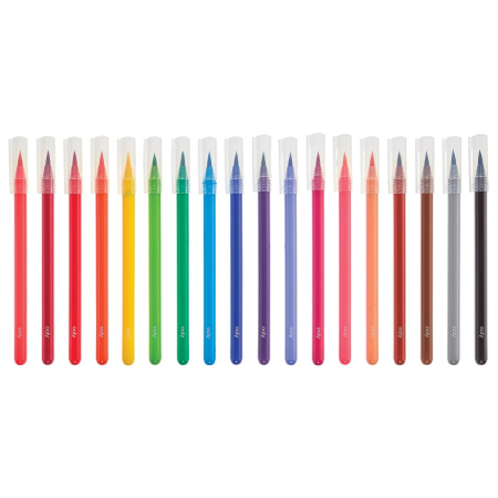 Carioci acuarele cu pensula, Chroma Blends, set de 18 [3]