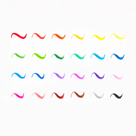 Carioci cu pensula Brilliant Brush, set de 12 [6]