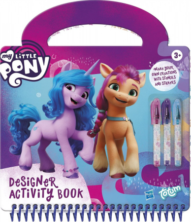 3-5 ani - Carte cu activitati creative cu My little pony