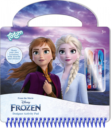 3-5 ani - Carte cu activitati creative Disney Frozen