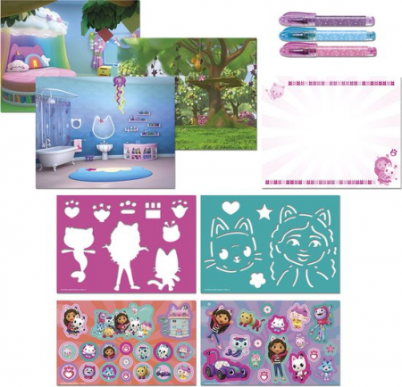 Carte cu activitati creative, Gabby's Dollhouse [1]