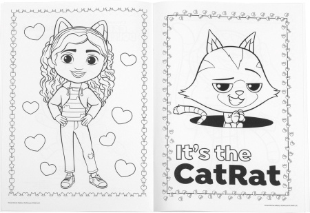 Carte de colorat Gabby's Dollhouse [1]