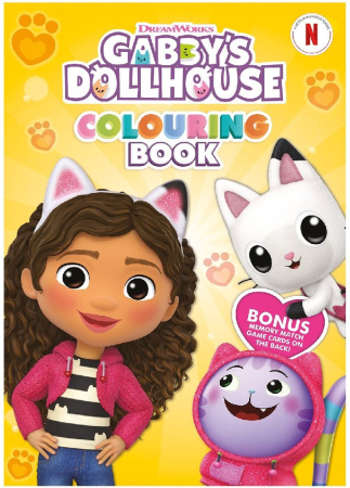 Noutati - Carte de colorat Gabby's Dollhouse