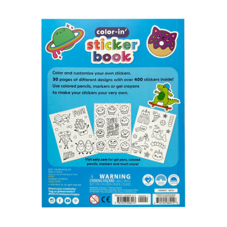 Carte de Stickere de Colorat Stickiville – Desene Drăgălașe [4]