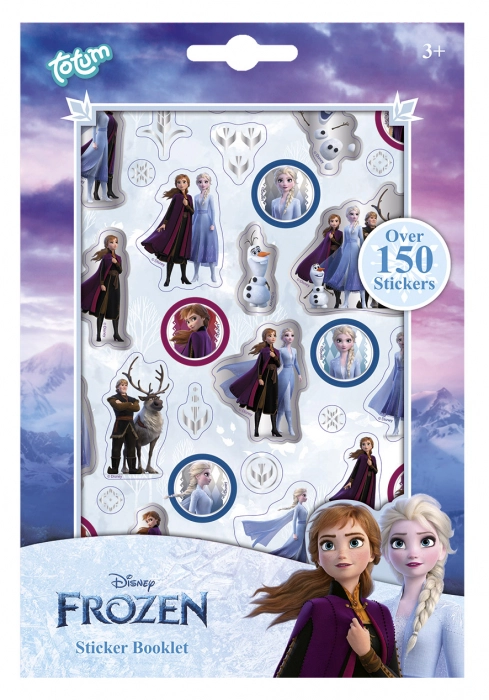 Jocuri creative - Carticica cu abtibilduri Disney Frozen