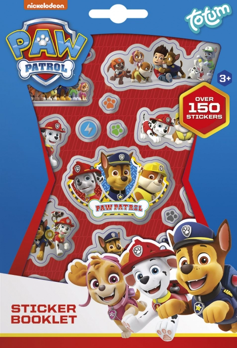 Jocuri creative - Carticica cu abtibilduri Paw Patrol, Patrula Catelusilor