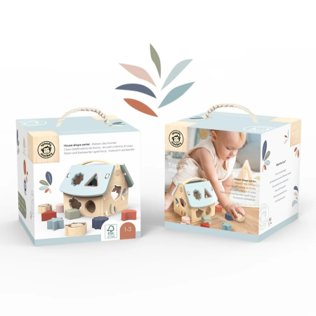 Casuta sortatoare cu forme, Speedy Monkey [3]