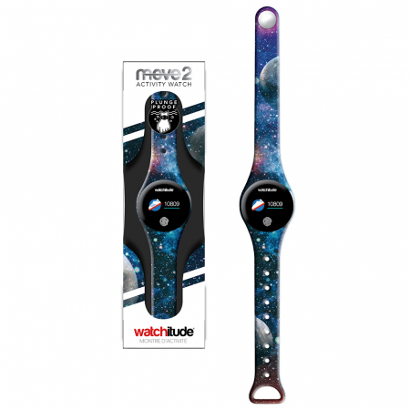 8+ - Ceas fitness pentru copii Move2, Galaxie