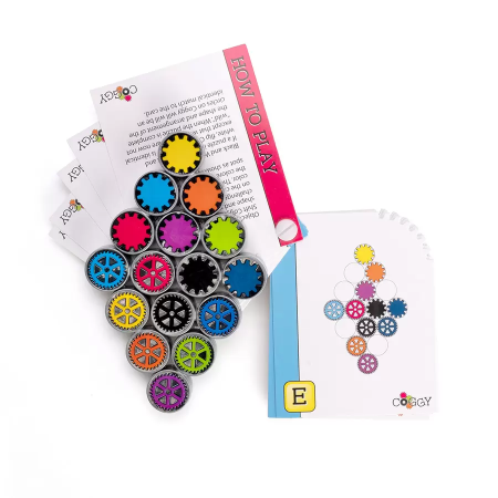 Coggy - Puzzle magnetic educativ cu 16 piese metalice [1]