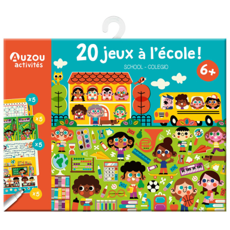 Noutati - Colectie de 20 de mini jocuri cu tema scoala