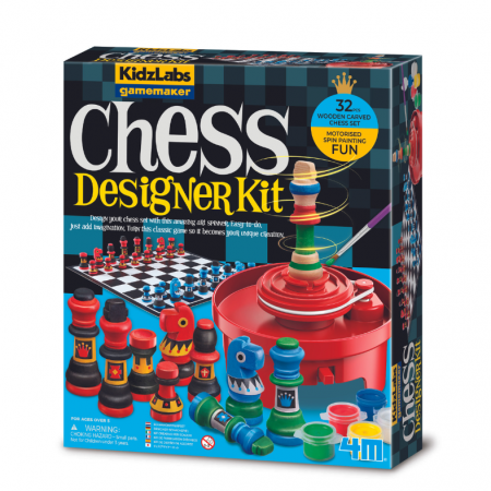 5-7 ani - Creaza propriul Joc de Sah KidzLabs