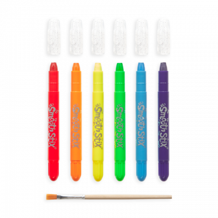 Creioane acuarela cu gel, Smooth Stix, set 6 culori [1]