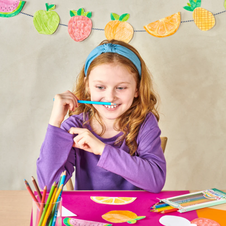 Creioane colorate parfumate - Yummy Yummy, set de 12 [2]