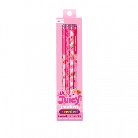 Jocuri creative - Creioane parfumate grafit, Lil Juicy, Capsuni