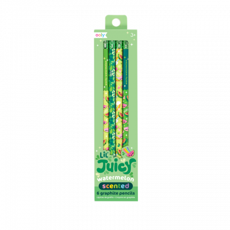 Jocuri creative - Creioane parfumate grafit, Lil Juicy, Pepene verde