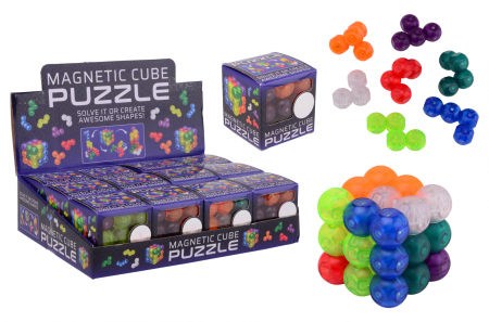 Reduceri - Cub magic magnetic, joc de logica