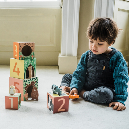 Cuburi de stivuit, Orange Tree Toys [3]