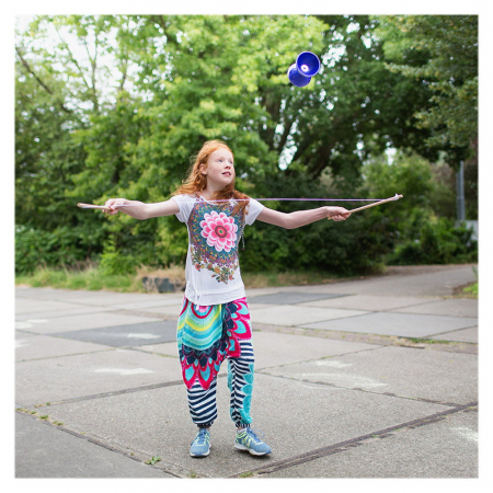Diabolo, jucarie pentru coordonare, BS Toys [2]