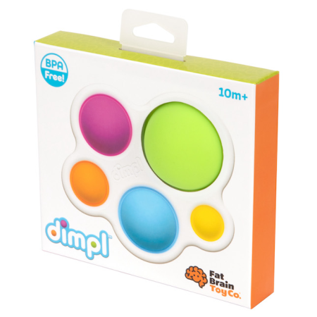 Copii mici - Dimpl ,   Jucarie senzoriala cu bule din silicon