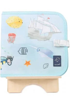 Jocuri creative - Doodle It & Go erasable book - Carte reutilizabilă pentru desen - Sea life