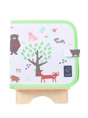 Jocuri creative - Doodle It & Go erasable book - Forest - Carte refolosibilă pentru desen