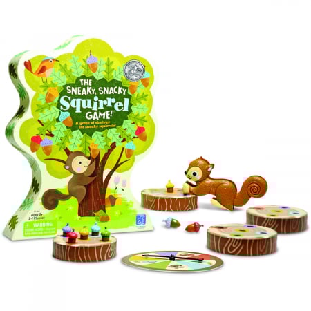 Jocuri de familie - Sneaky snacky squirrel - Veverita vicleana - joc de familie