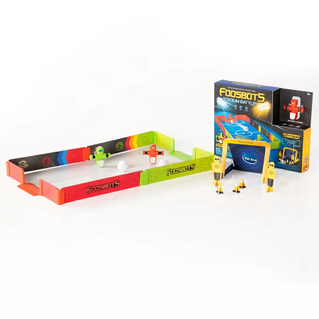 Foosbots ,   Set competitie cu stadion si roboti de fotbal [1]