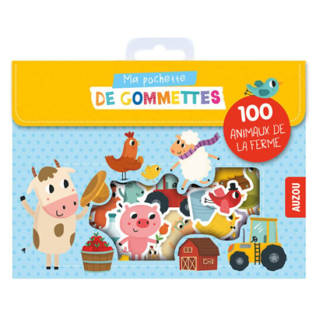 Noutati - Gentuta mea cu 100 de abtibilduri repozitionabile - Animale de la ferma