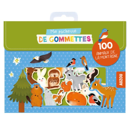 Noutati - Gentuta mea cu 100 de abtibilduri repozitionabile - Animale de la munte