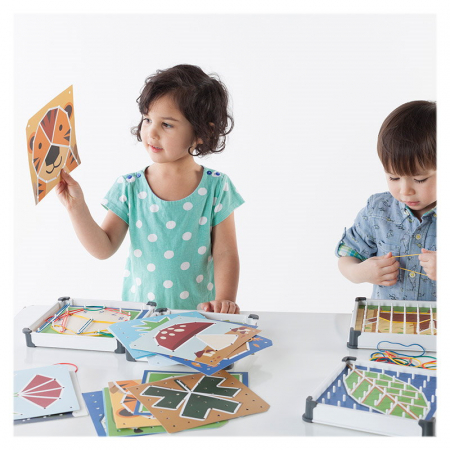 Geoboards set creativ cu elastice [2]