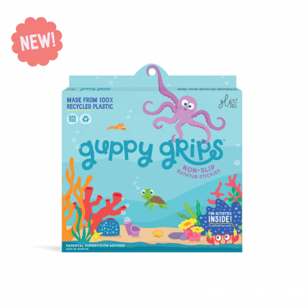 Varsta - Guppy Grips - autocolante anti-alunecare pentru baie