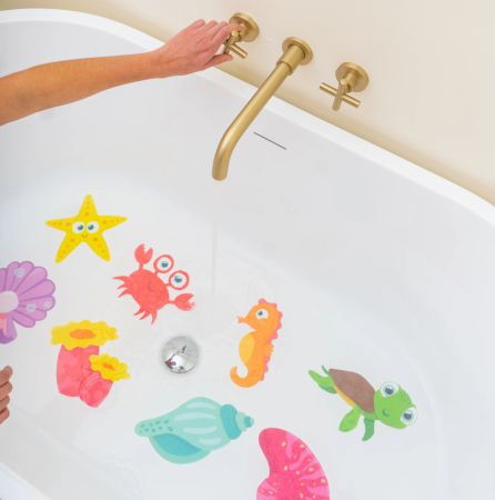 Guppy Grips - autocolante anti-alunecare pentru baie [1]