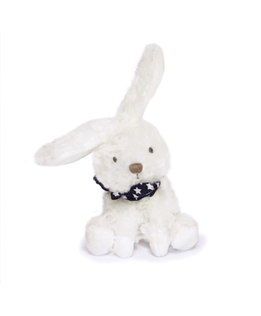 Noutati - Iepuras Doudou® - jucarie de plus, 12 cm, cu esarfa