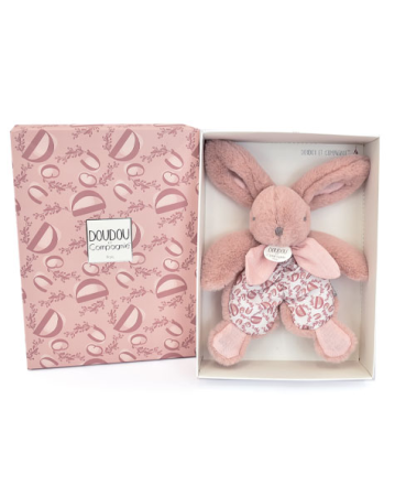 Noutati - Iepuras Doudou® - jucarie de plus, 18 cm, roz